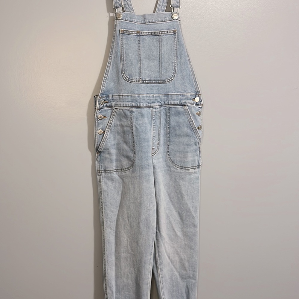 straight leg overalls